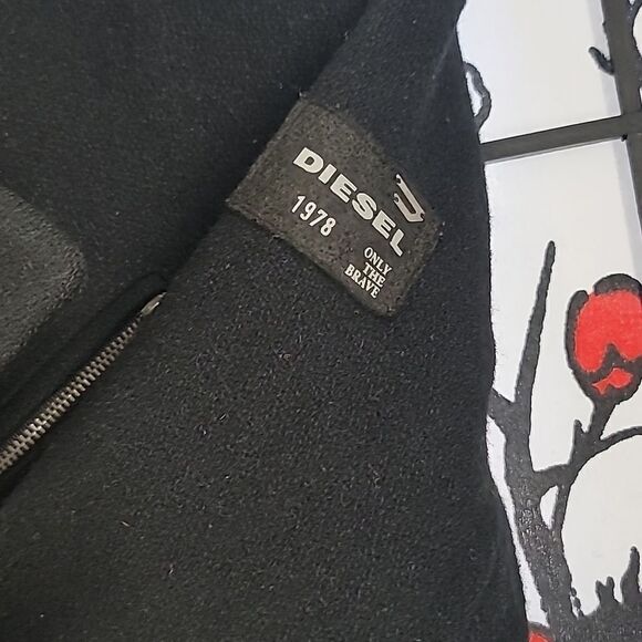 Diesel Double Breasted Wool  Pea Coat - Picture 6 of 9